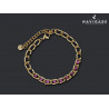 Bracciale Navigare donna catenella dorata mod C