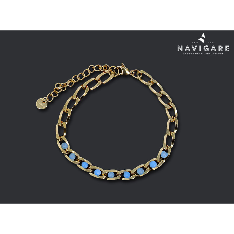 Bracciale Navigare donna catenella dorata mod D