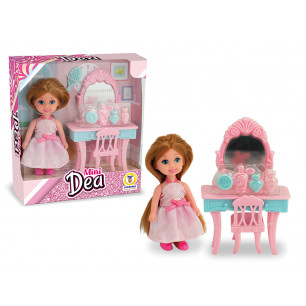 Bambola mini Dea con specchiera