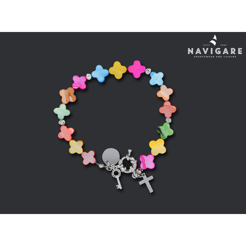 Bracciale Navigare donna a forma fiore