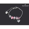 Bracciale Navigare donna Charms con cuori mod A