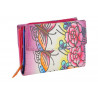 Portafoglio Paint donna con 2 scomparti colori assortiti 