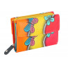 Portafoglio Paint donna con 2 scomparti colori assortiti 