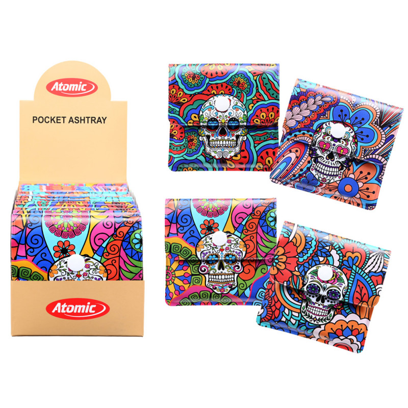 Posacenere tascabile La Catrina Design display da 12 pezzi