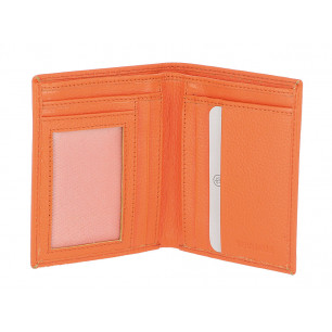 Tasconcino unisex DNUP LYN in pelle arancione GRANDE