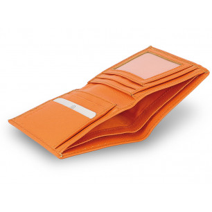 Tasconcino unisex DNUP LYN in pelle arancione GRANDE