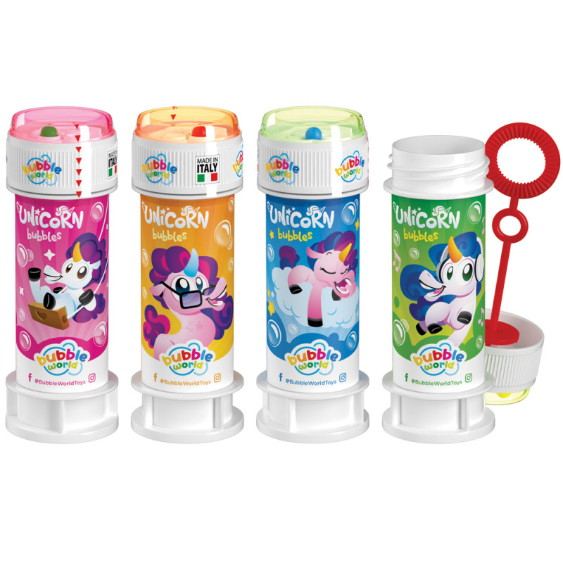 Bolle di sapone Unicorn Bubbles 60 ml