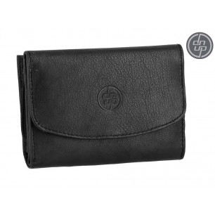 Portafoglio donna DNUP ANNY in pelle nera