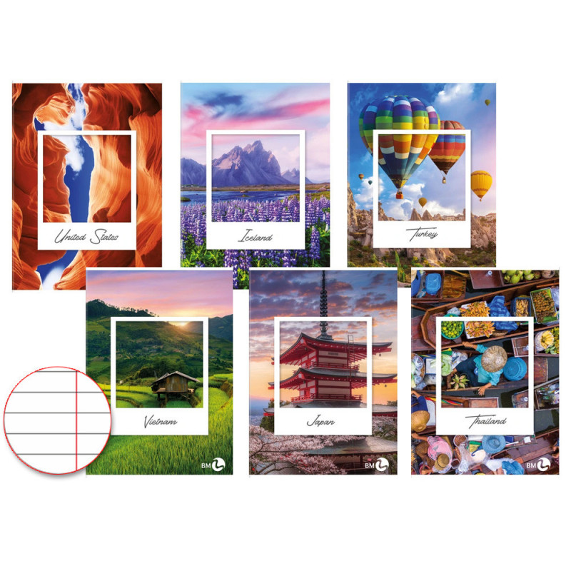 Quadernoni BM maxi Landscape rigo C 80gr