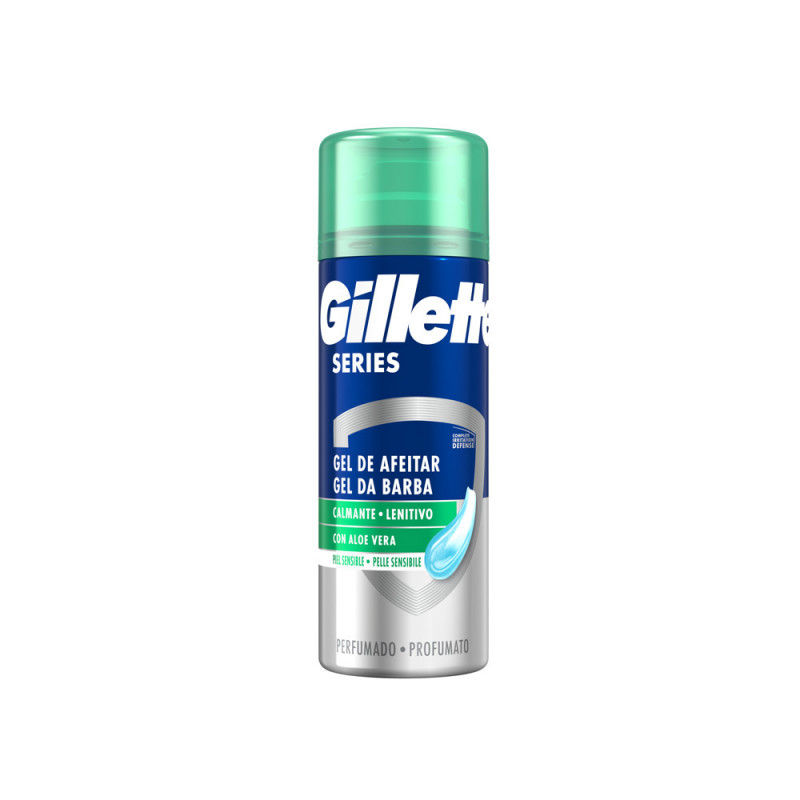 Schiuma da barba Gillette Series in gel calmante lenitiva 200ml