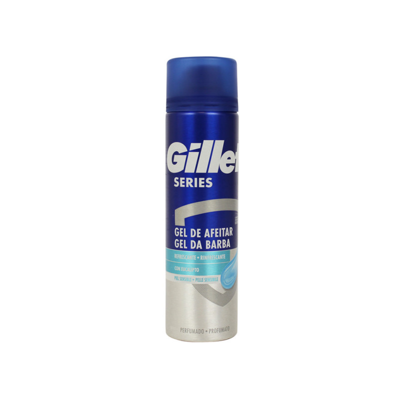 Schiuma da barba Gillette Series in gel rinfrescante eucaliptolo 200ml
