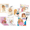 Mini Biglietti Le Bubine con pop-up espo 48 pz