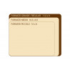 Portafoglio DNUP compatto in pelle con RFID colori assortiti GRANDE