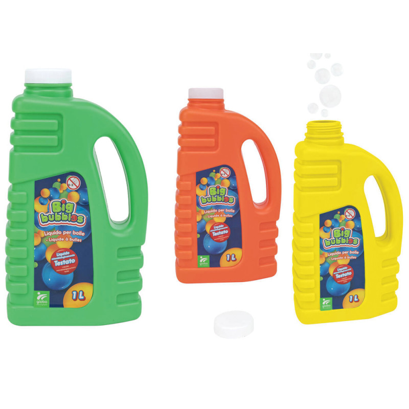 Ricarica 1 lt liquido bolle di sapone