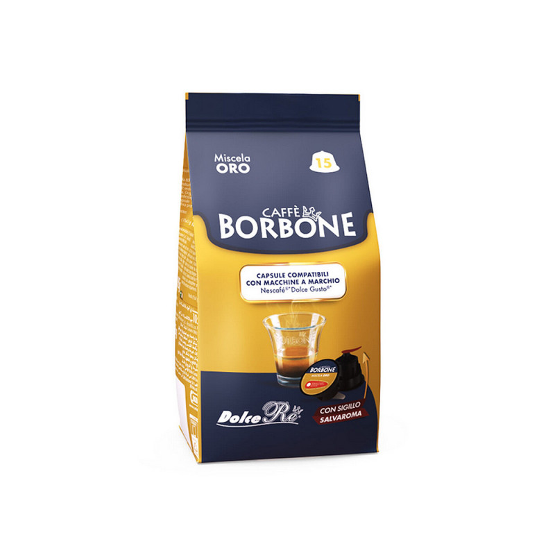 Capsule Borbone compatibili Dolce Gusto Oro