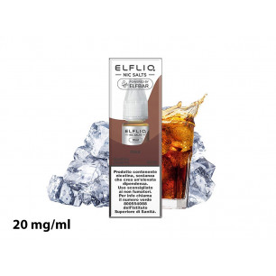 Liquido Cola Elfliq con nicotina 20 mg 10 ml