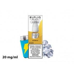 Liquido Elfone ice Elfliq con nicotina 20 mg 10 ml