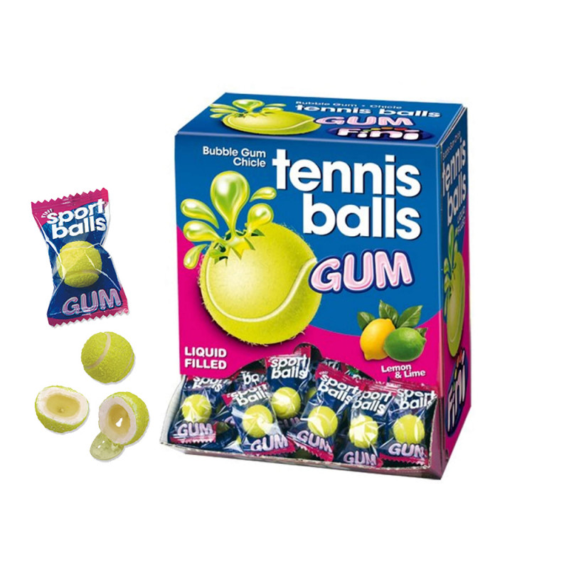 Bubble Gum in bocca di Lupo Sport Ball Tennis
