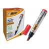 Marker Bic Permanent rosso Punta Scalpello