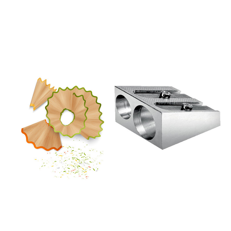 Temperino Lyra 2 fori metallo