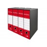 Classificatori ad anelli A4 colore Rosso