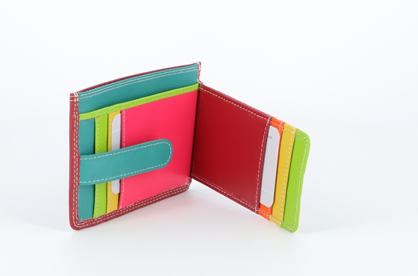 Porta carte DNUP in pelle colori assortiti