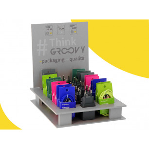 Espositore telefonia Groovy carica veloce